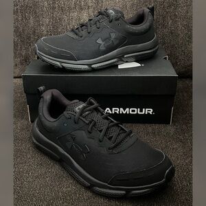 Under Armour Men's Charged Assert 10 Running Shoes Black Color Size-10